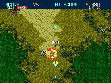 Thunder Force II (USA, Europe) screen shot game playing